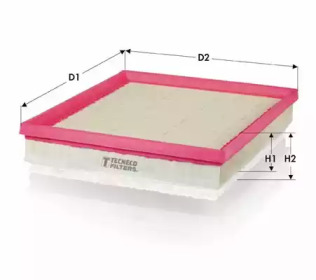 TECNECO FILTERS ar470pms -  Воздушный фильтр